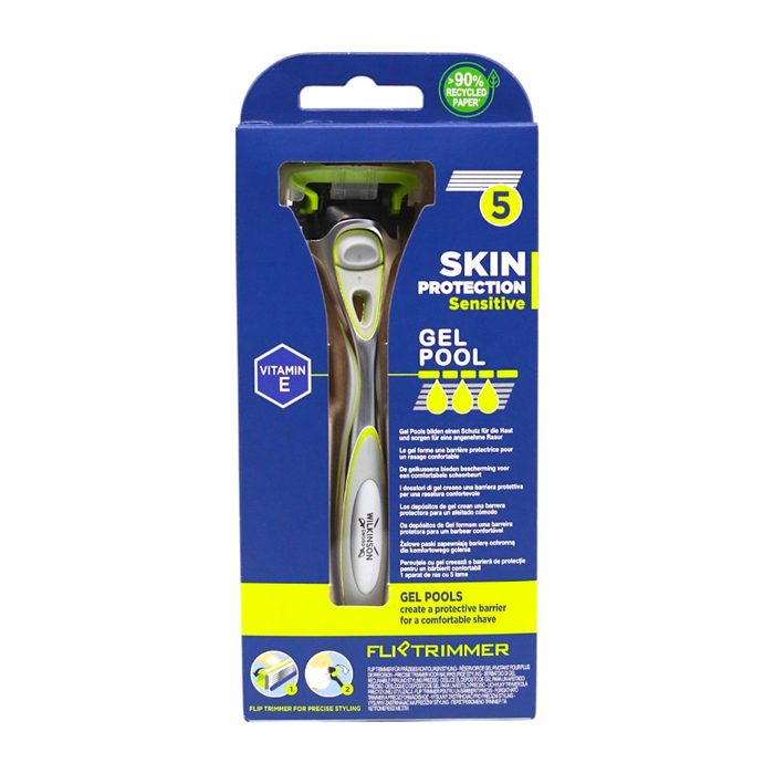 Бритва для гоління чоловіча Wilkinson Sword Hydro Sensative 5 лез 1 шт + змінний картридж 1 шт